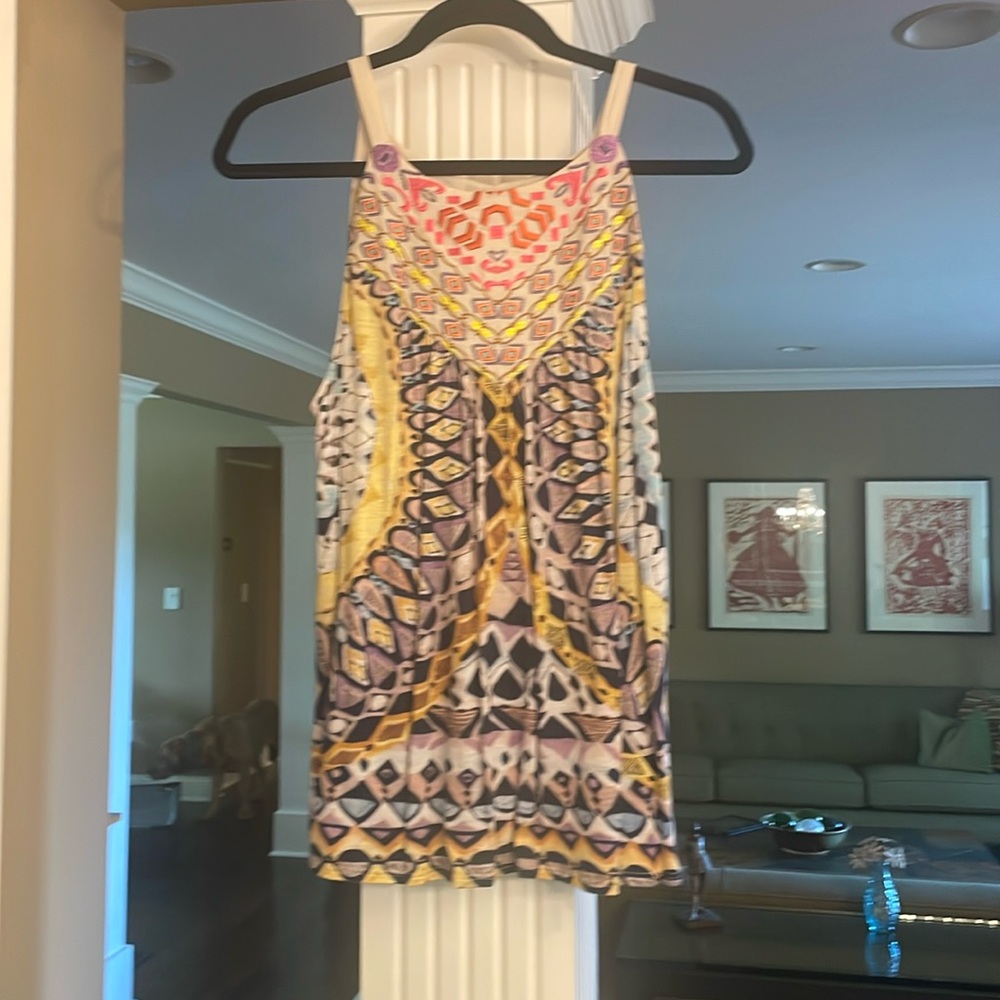 Anthropologie  halter style top size M